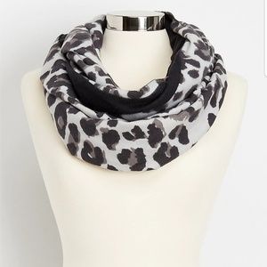 leopard print infinity scarf